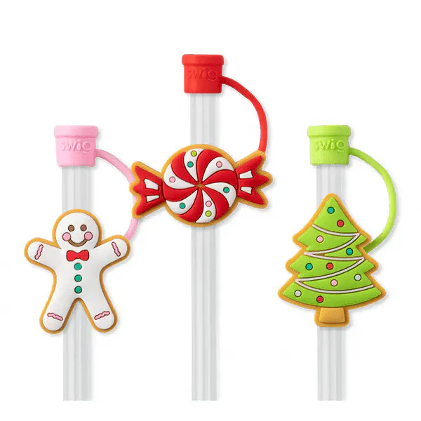 Holiday Drinkware Accessories – Coozie, Pouch, Straw Toppers & Bags - Image 7