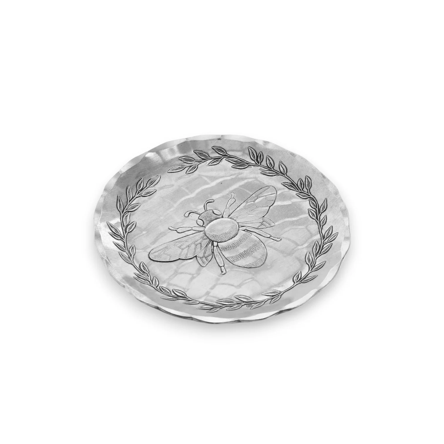Honey Bee Coaster | Handcrafted Aluminum Bee Decor - Image 3