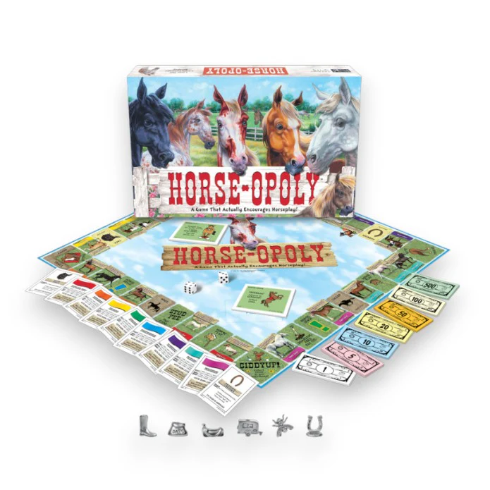 Horse-Opoly Board Game | The Equine Property Trading Game