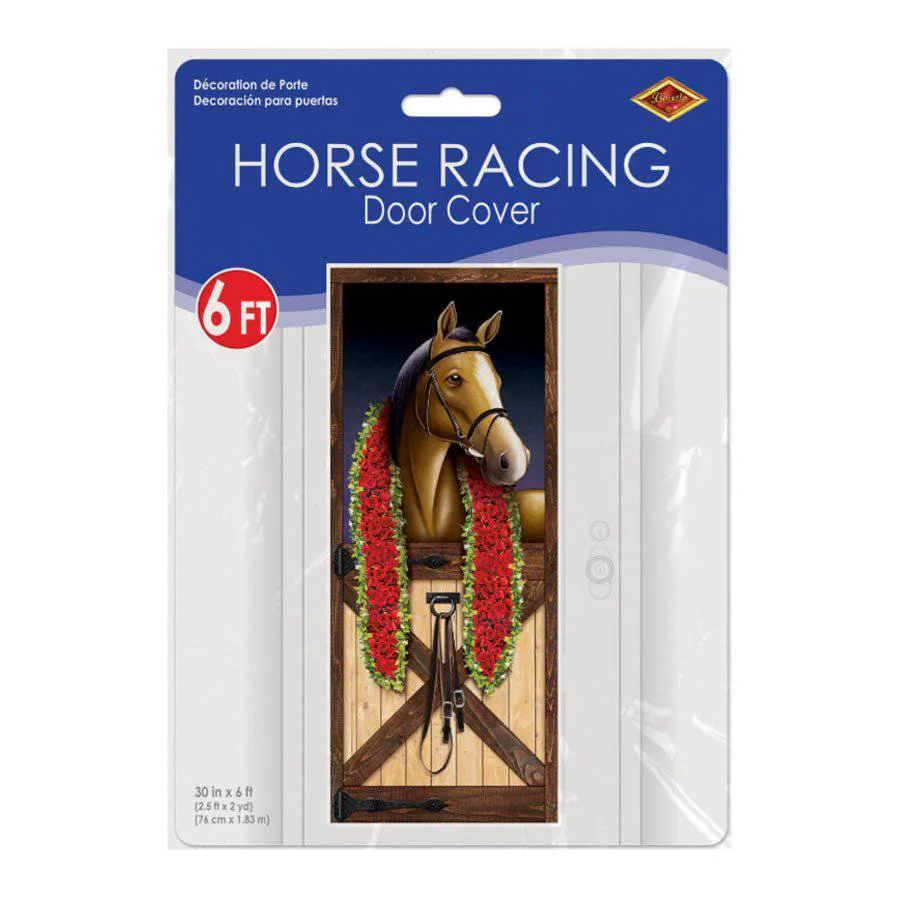 Horse Racing Door Cover - Image 4