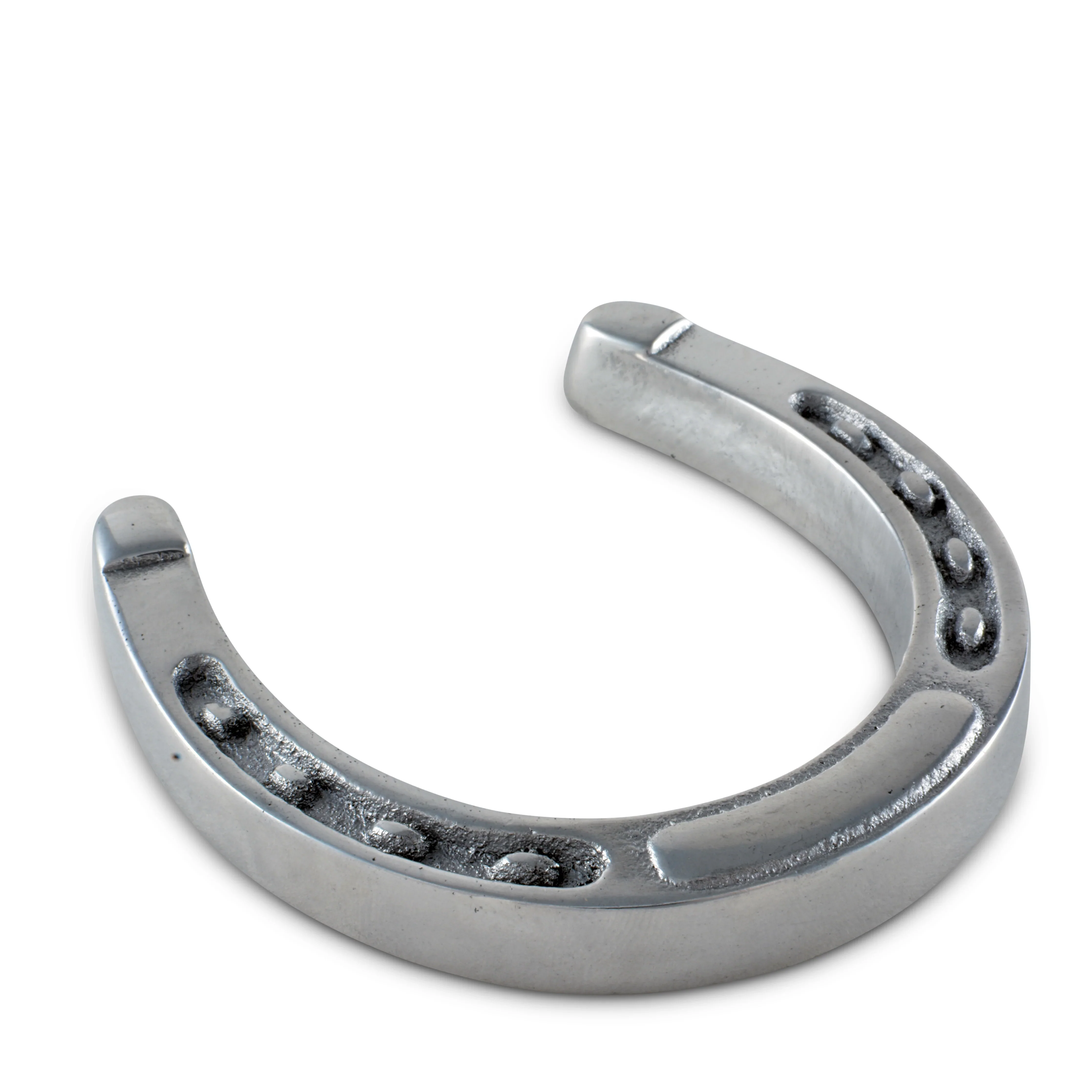 Horseshoe Napkin Weight – 3.5″ Aluminum Equestrian Table Accent - Image 3