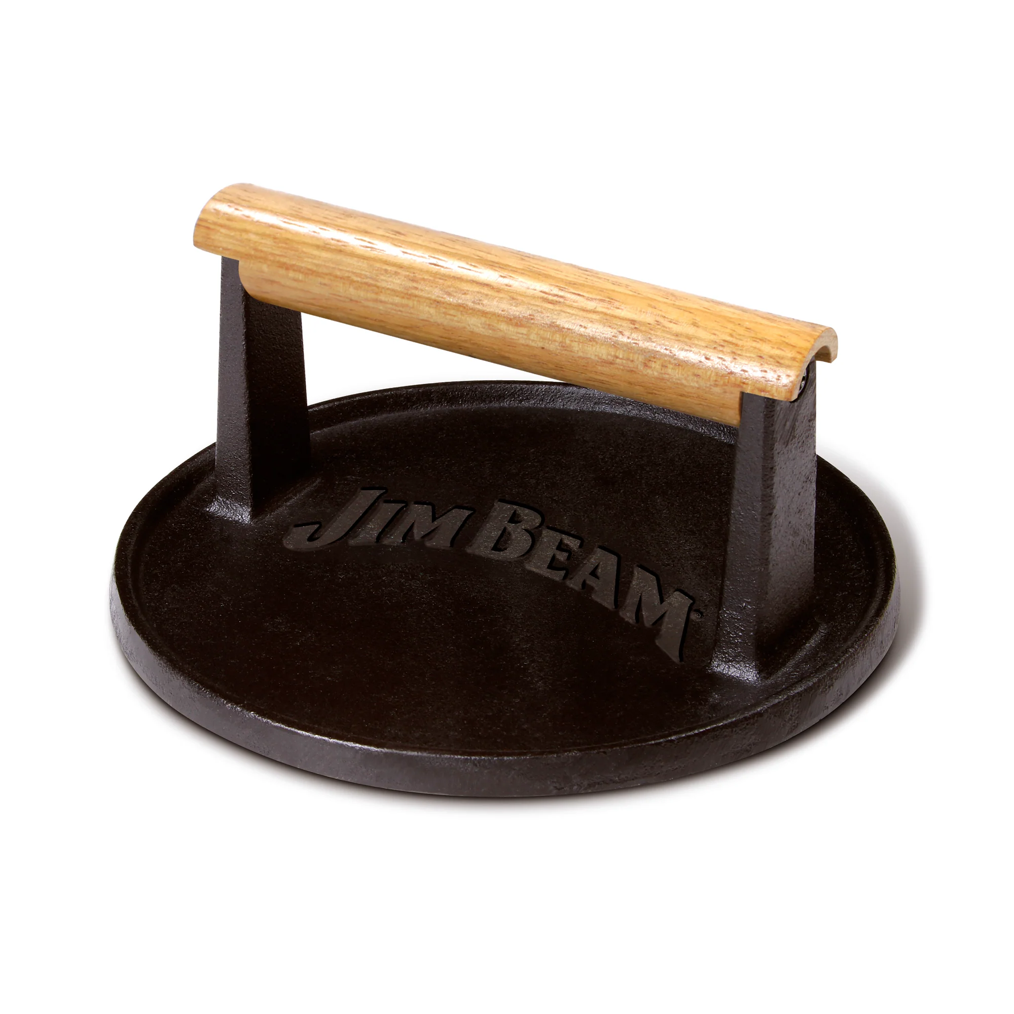 Jim Beam® Cast Iron Burger Press | Grilling & BBQ Accessories