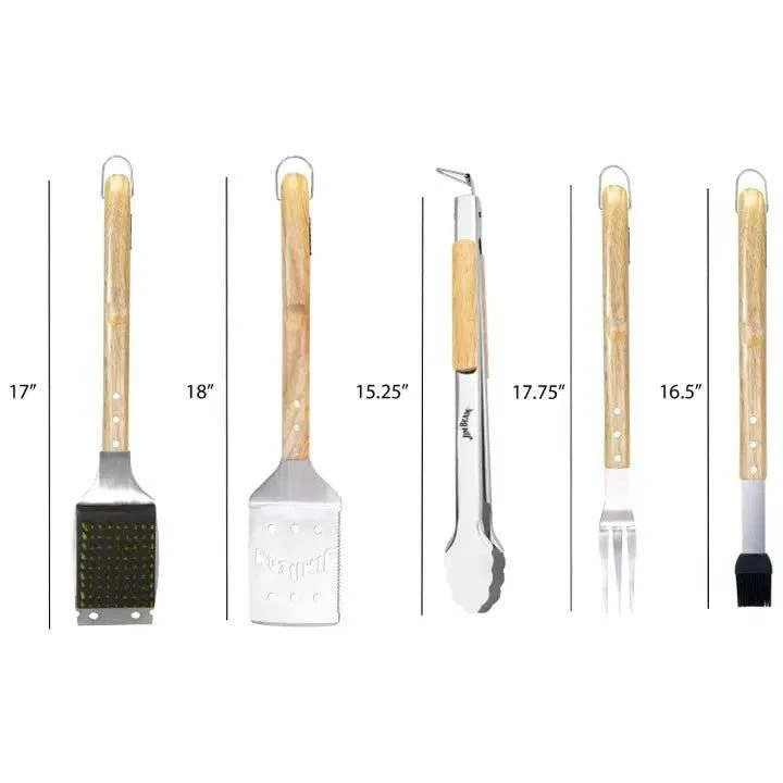 Jim Beam 5 Piece Grill Tool Set - Image 3