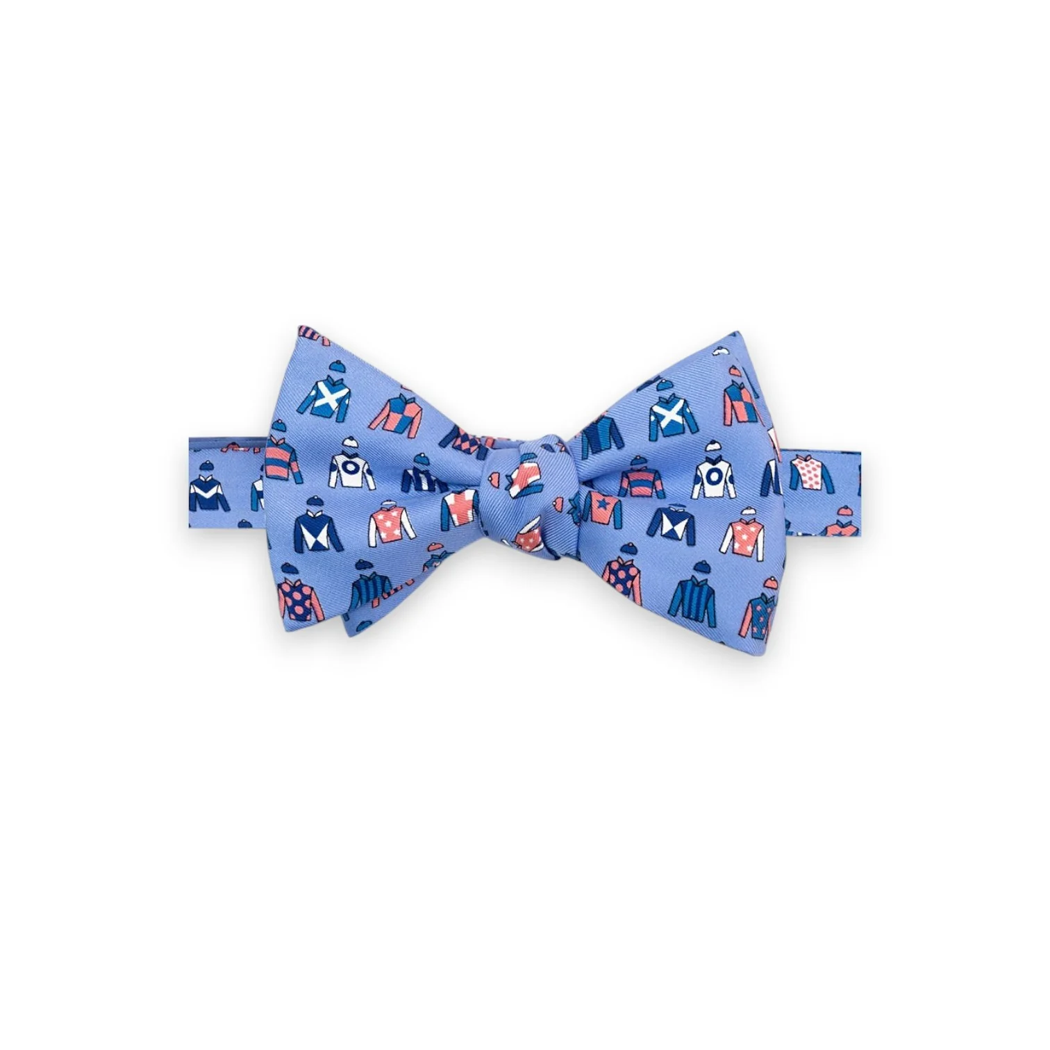 Jockey Chic 100% Silk Tie & Bow Tie - Kentucky Derby Equestrian Pattern - Image 6