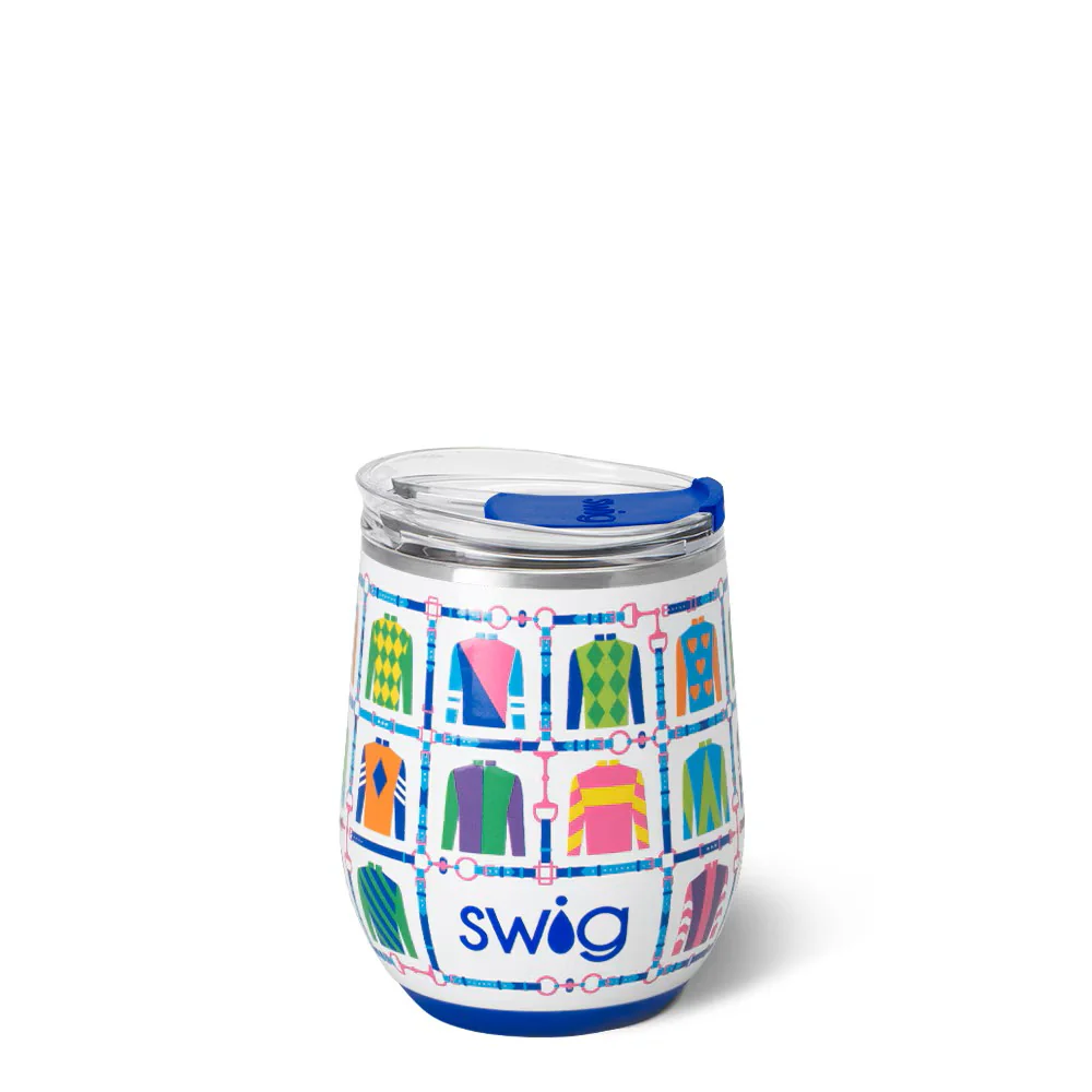 Jockey Club Collection by Swig Life | Horse Racing Print Drinkware | Multiple Styles - Image 11