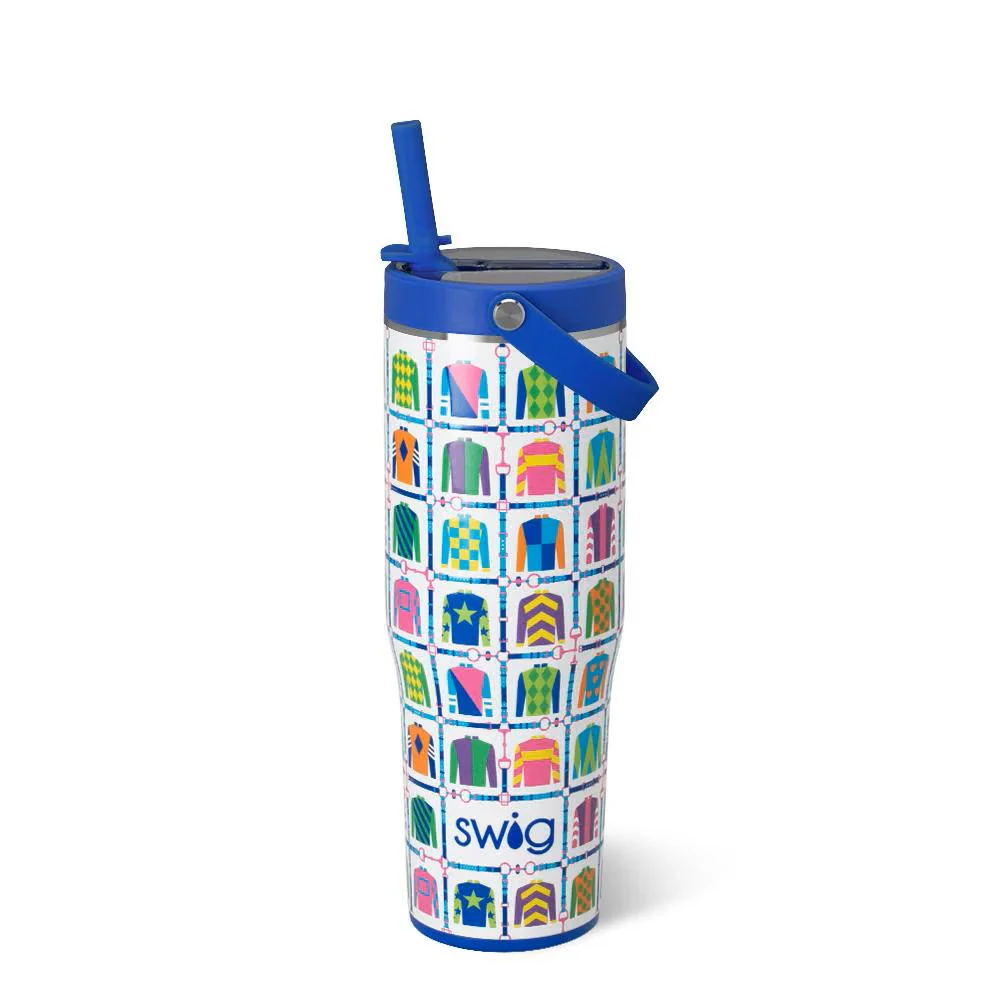 Jockey Club Collection by Swig Life | Horse Racing Print Drinkware | Multiple Styles - Image 7
