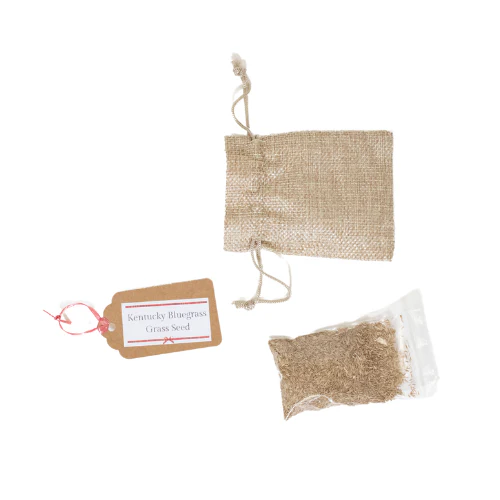 Kentucky Bluegrass Grass Seed Gift Bag – Burlap Pouch from the Bluegrass State - Image 3