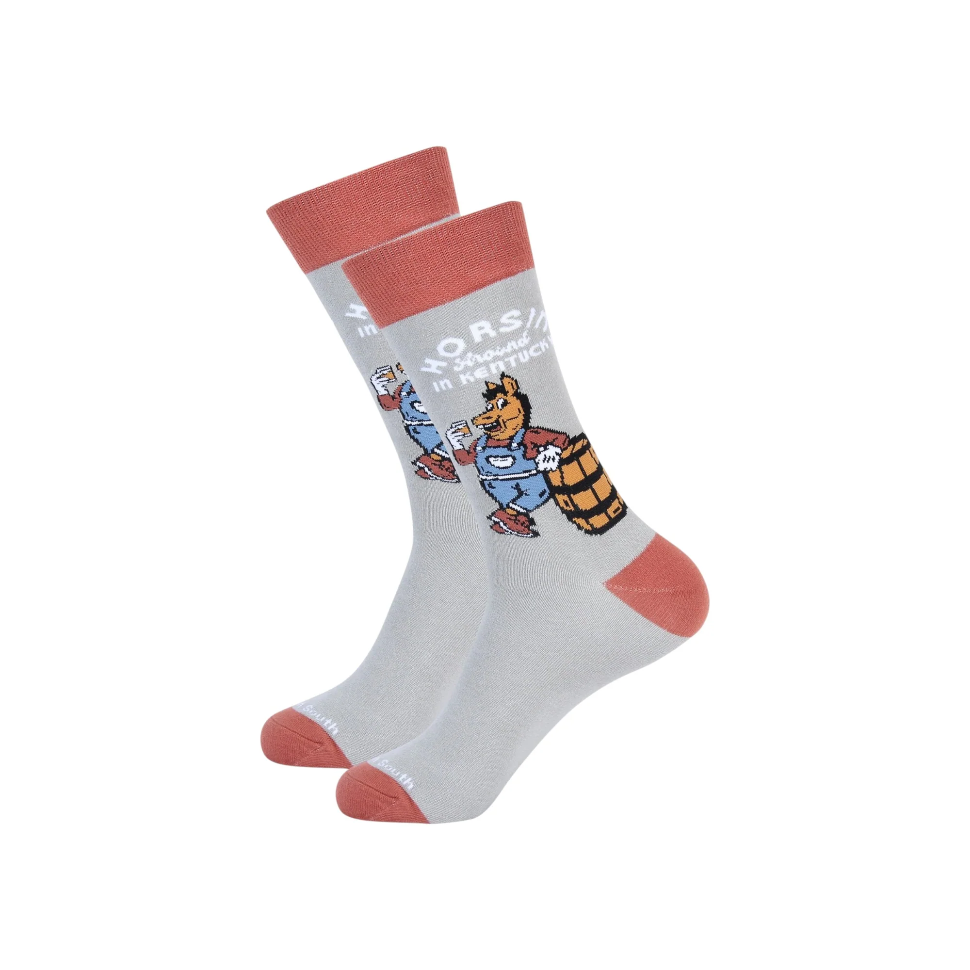 Kentucky & Bourbon Socks – Kentucky Blue, Bourbon-Themed Patterns - Image 4