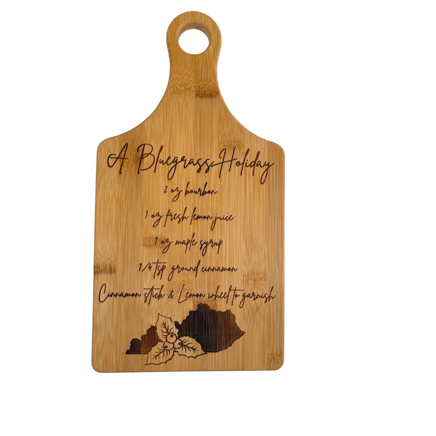 Kentucky Christmas Bamboo Cutting Boards - Image 4