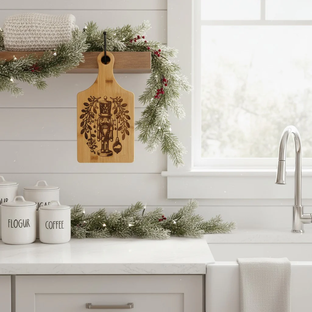 Kentucky Christmas Bamboo Cutting Boards - Image 5