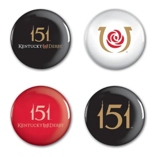 Kentucky Derby 151 Button Set – 4-Pack