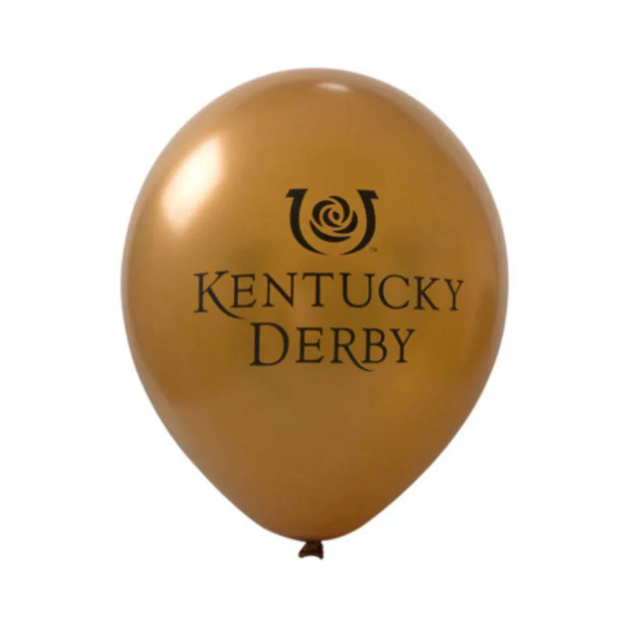 Kentucky Derby Gold Icon Balloons