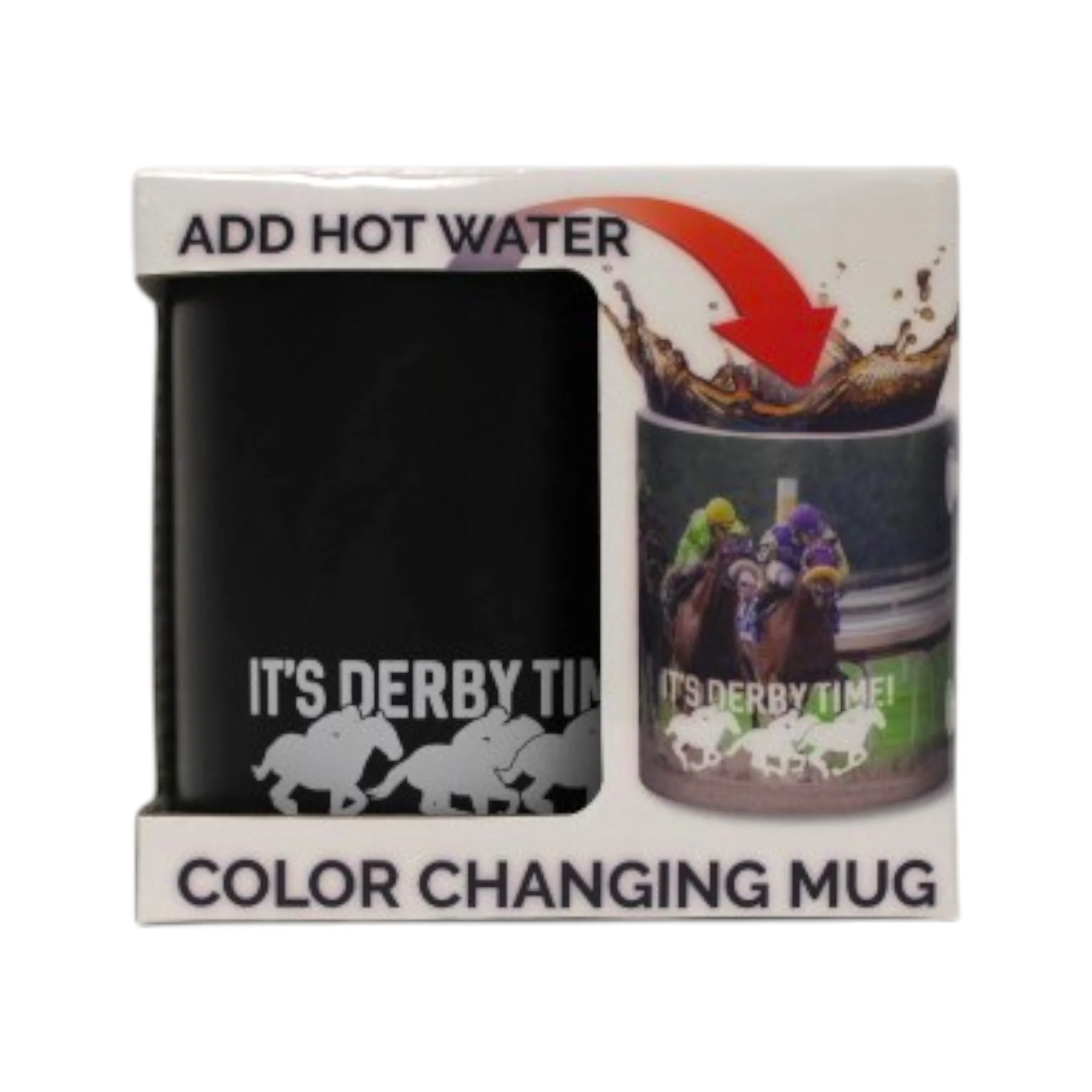 Kentucky Derby "It's Derby Time!" Color-Changing Mug