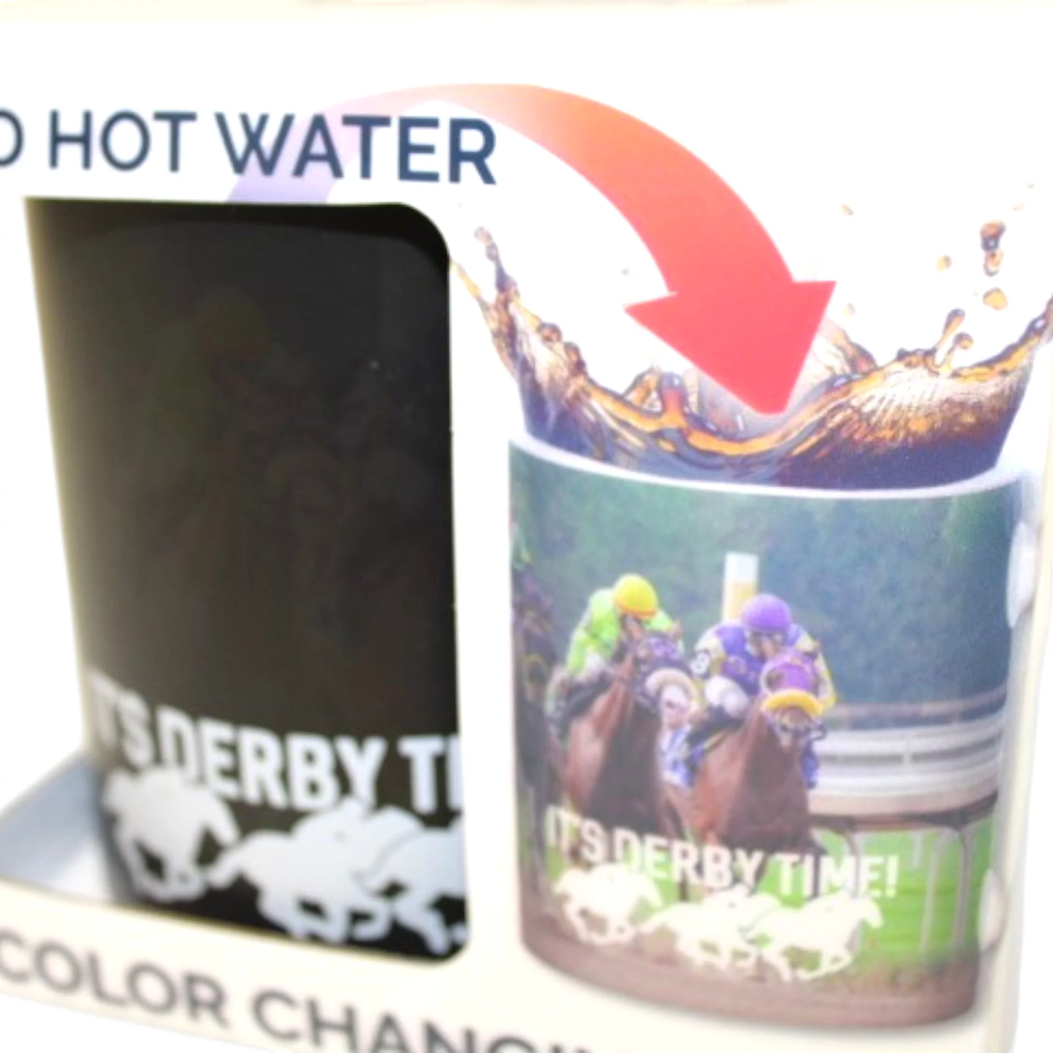 Kentucky Derby "It's Derby Time!" Color-Changing Mug - Image 2