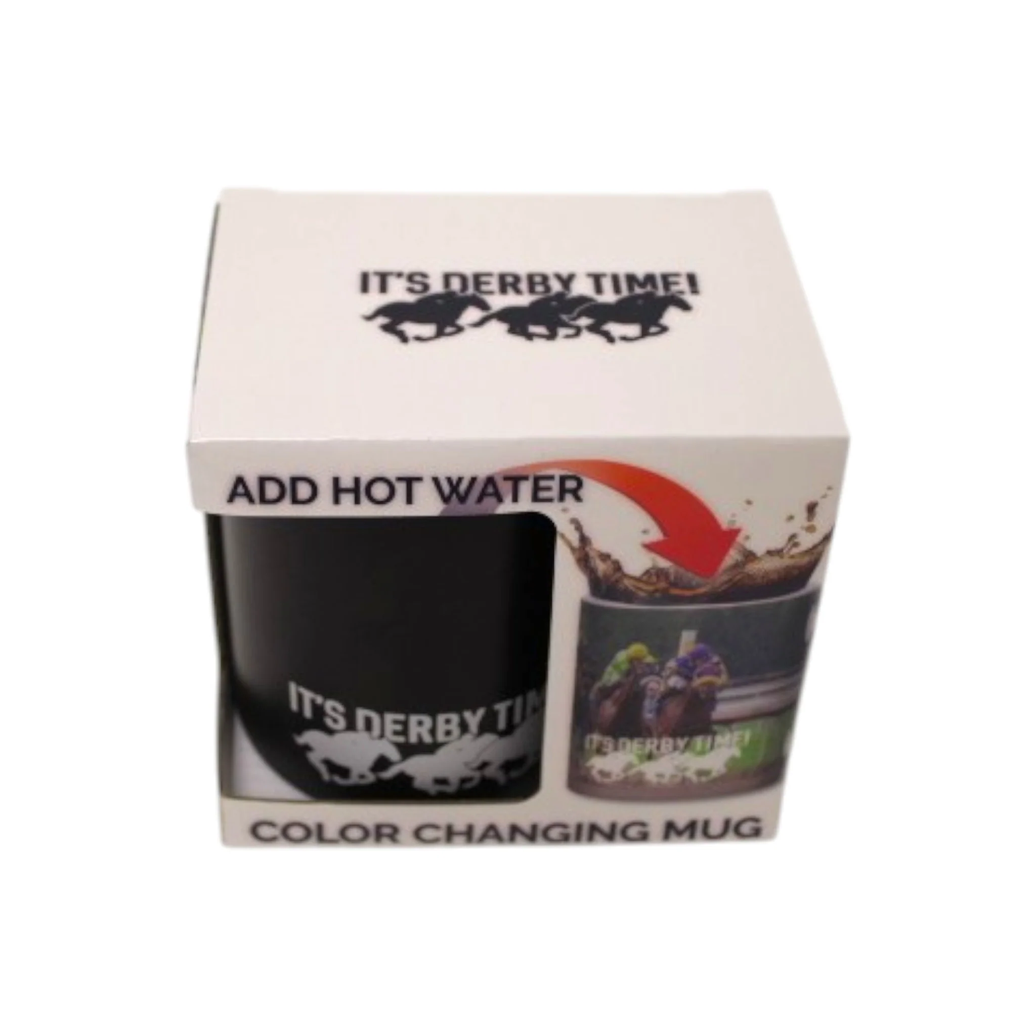 Kentucky Derby "It's Derby Time!" Color-Changing Mug - Image 4