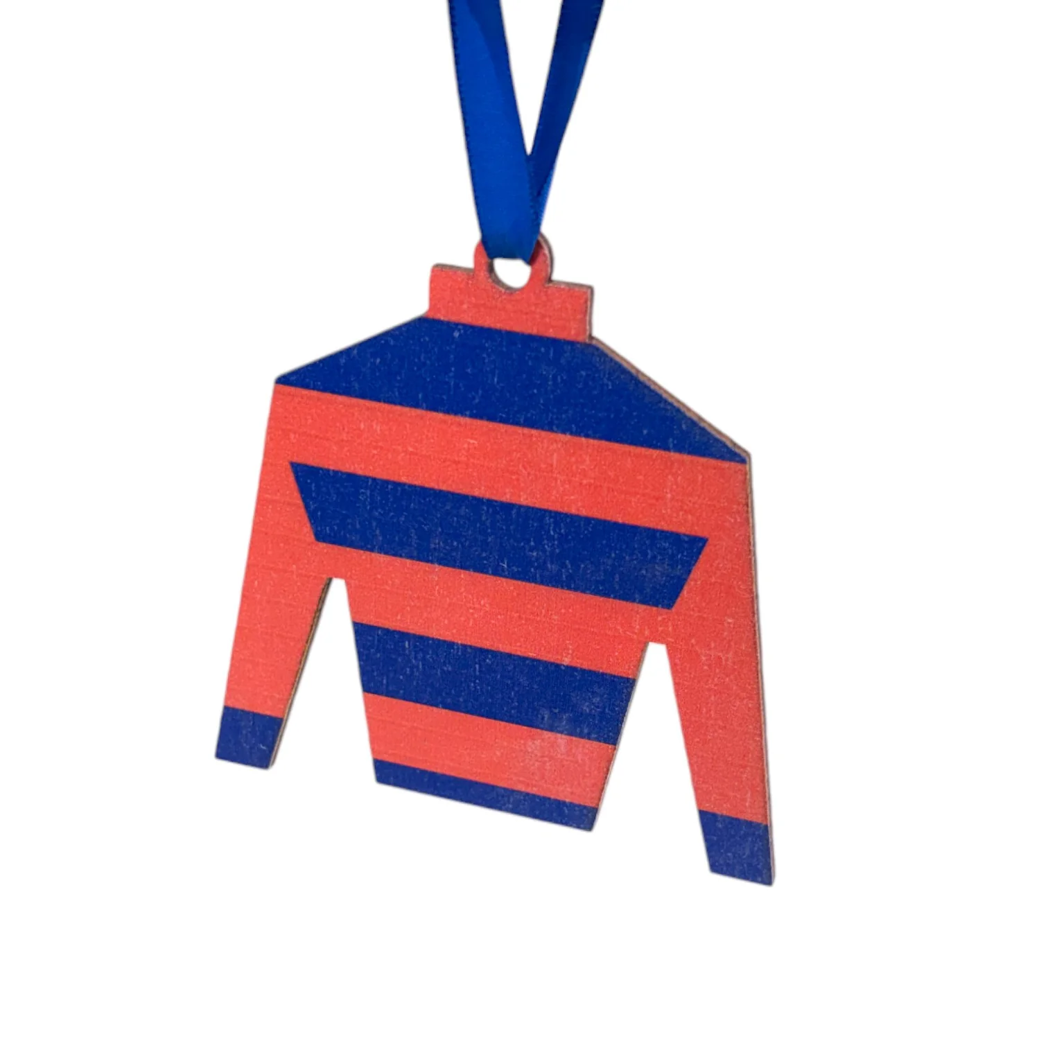 Kentucky Derby Jockey Silks Wooden Ornament - Image 5
