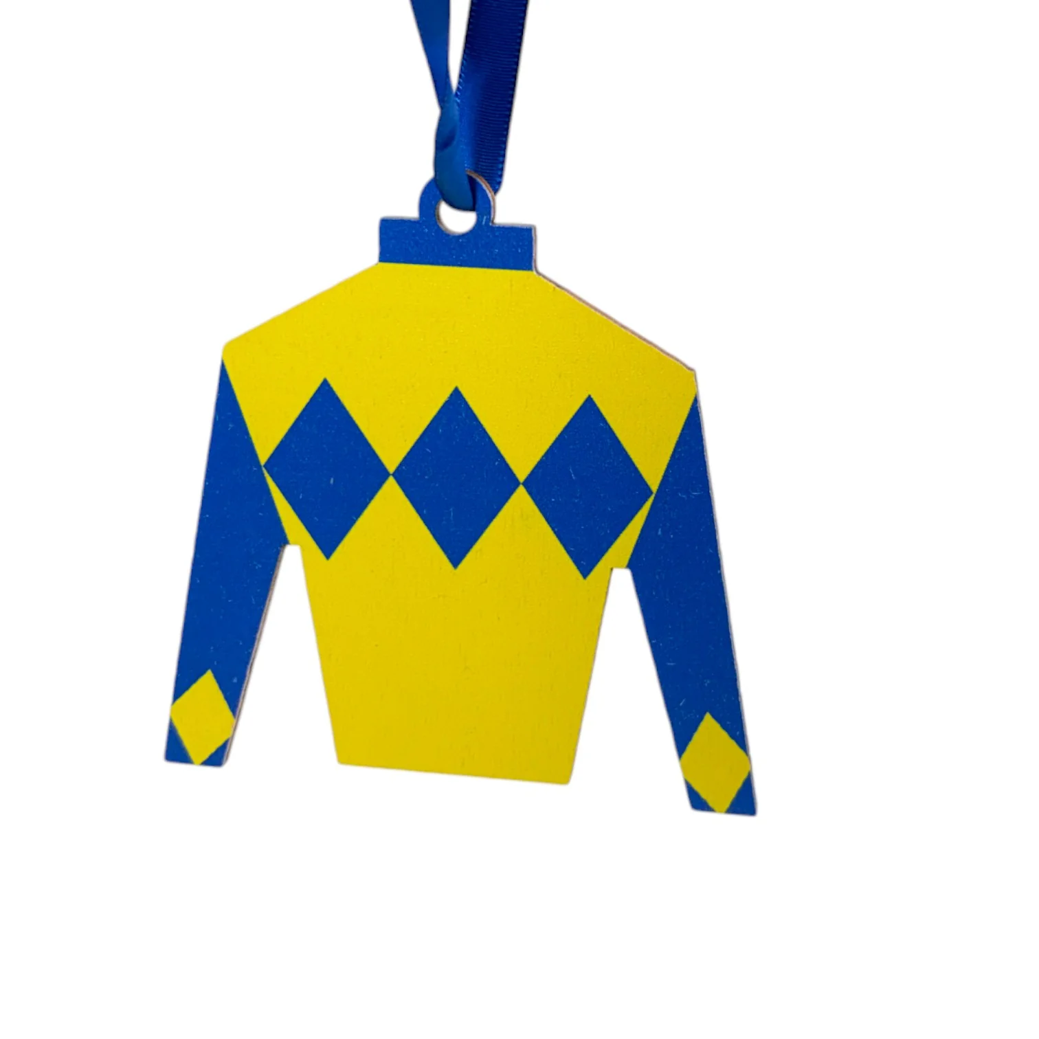 Kentucky Derby Jockey Silks Wooden Ornament - Image 6