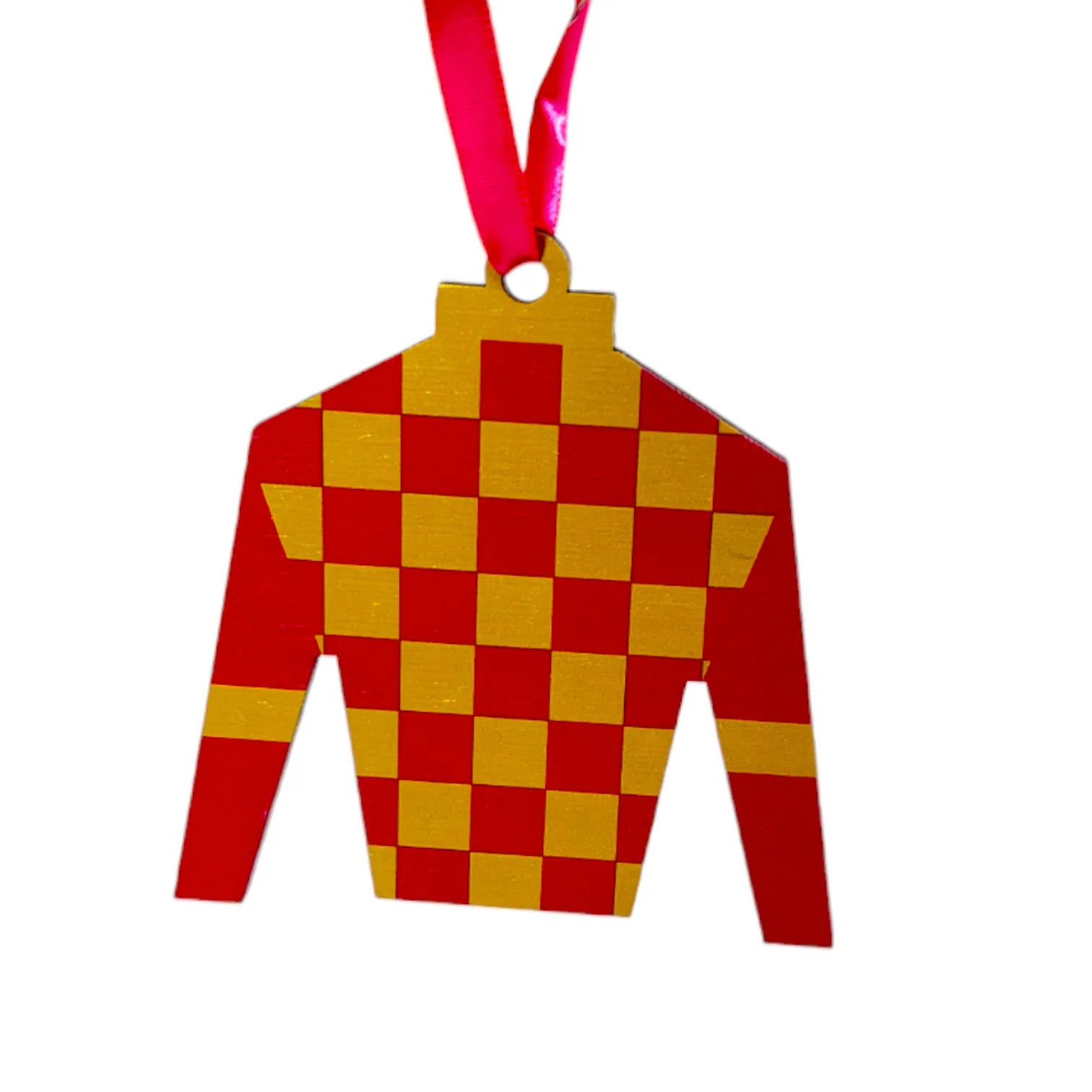 Kentucky Derby Jockey Silks Wooden Ornament - Image 8