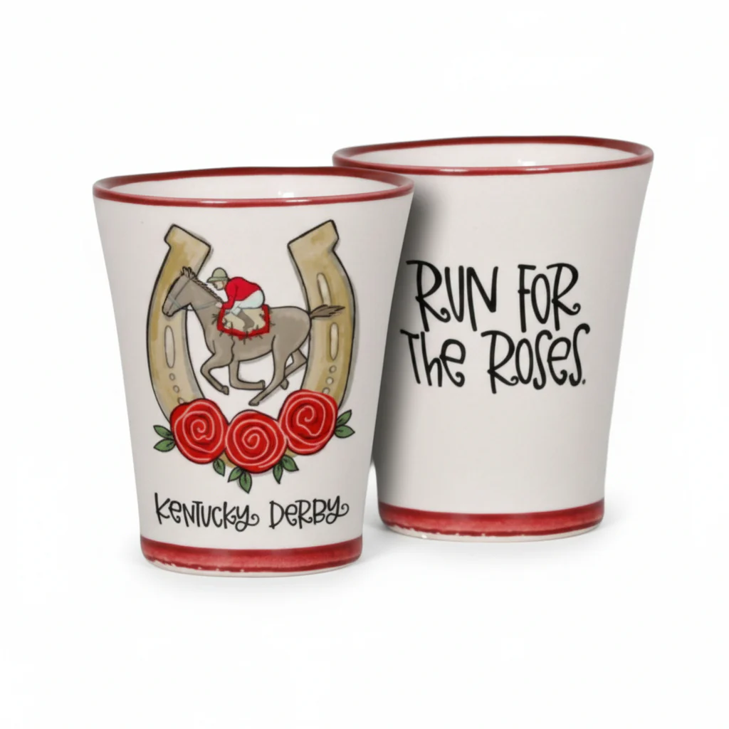 Kentucky Derby Julep Glass | 3.5" x 4.125" Collectible Drinkware