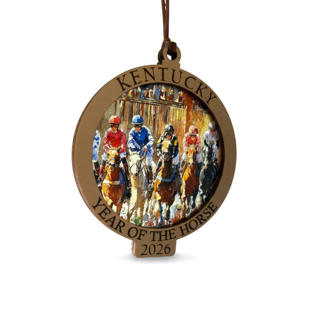 Kentucky Derby Ornament 2026 | Year of the Horse Suncatcher - Image 4