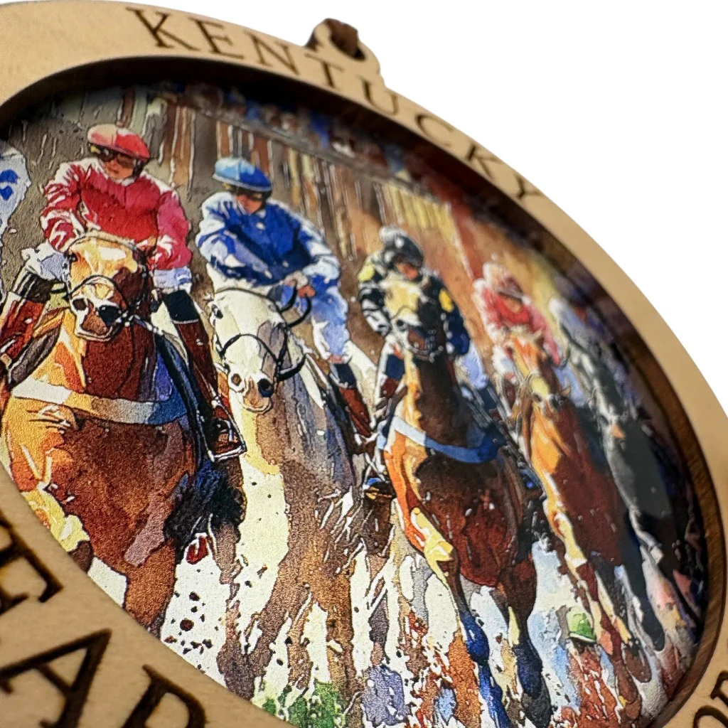 Kentucky Derby Ornament 2026 | Year of the Horse Suncatcher - Image 6