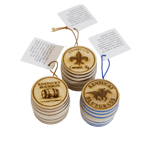 Kentucky Heritage Bourbon Barrel Bung Ornament