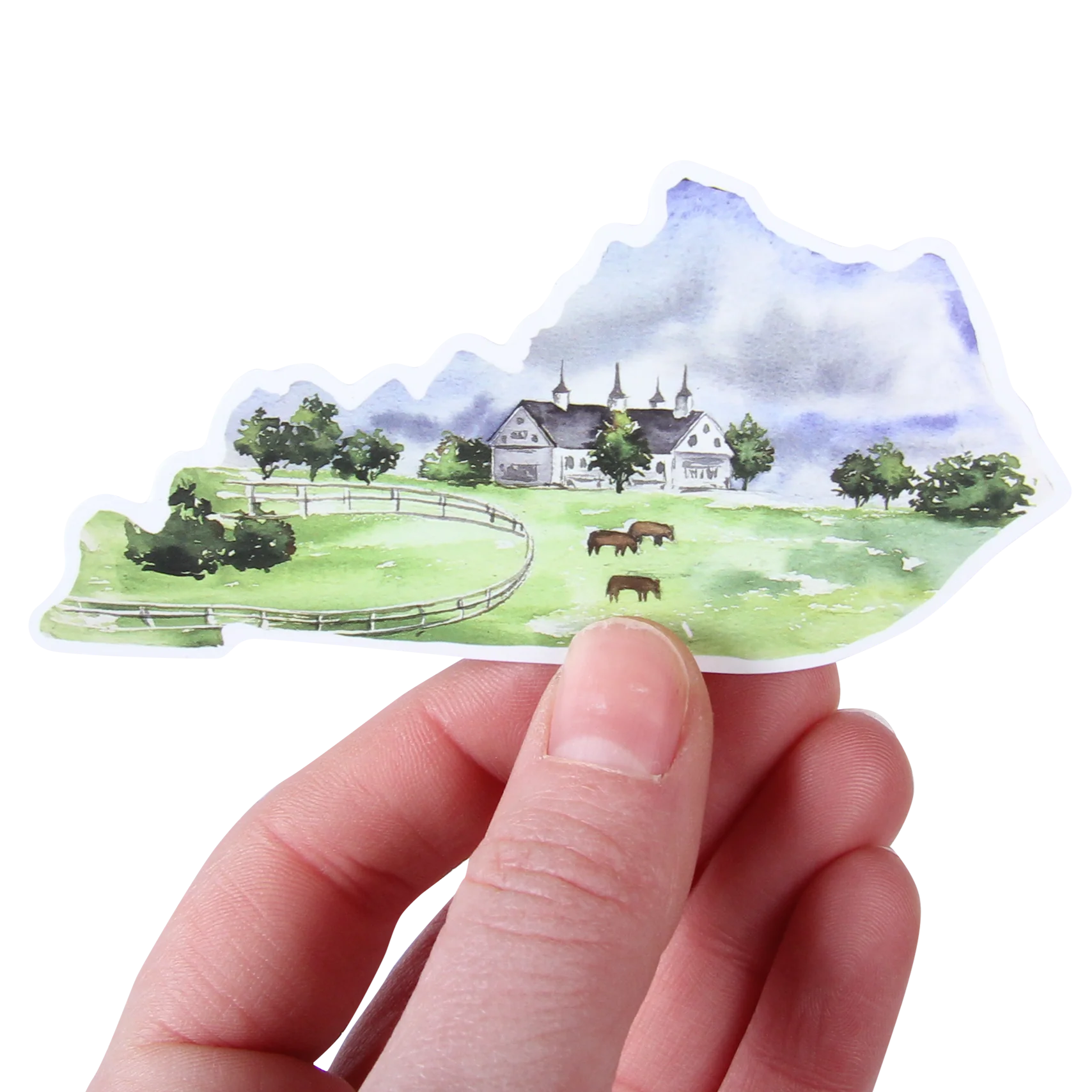 Kentucky Horse Farm Sticker - Image 2