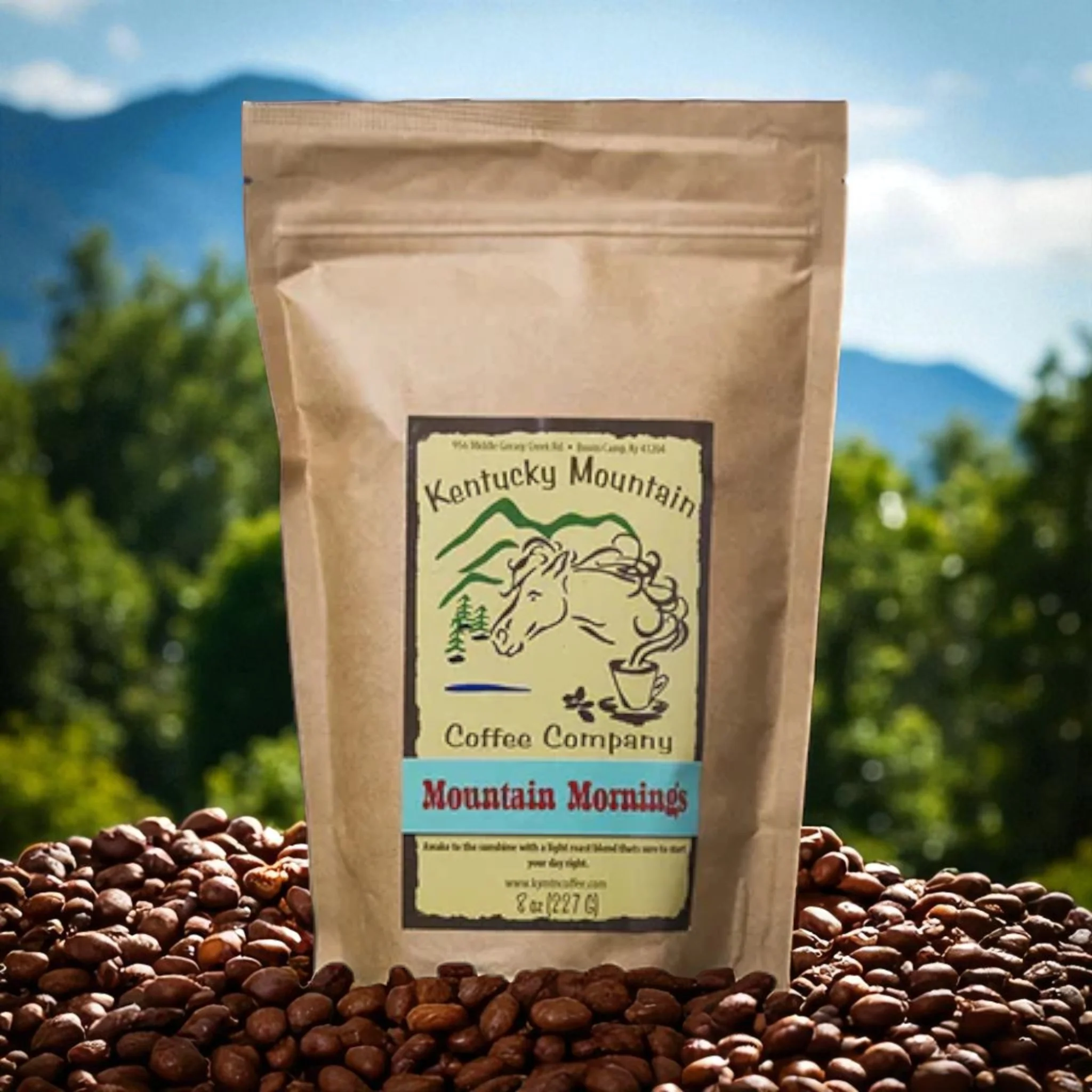 Kentucky Mountain Coffee – 2oz Flavored Coffees - Image 12