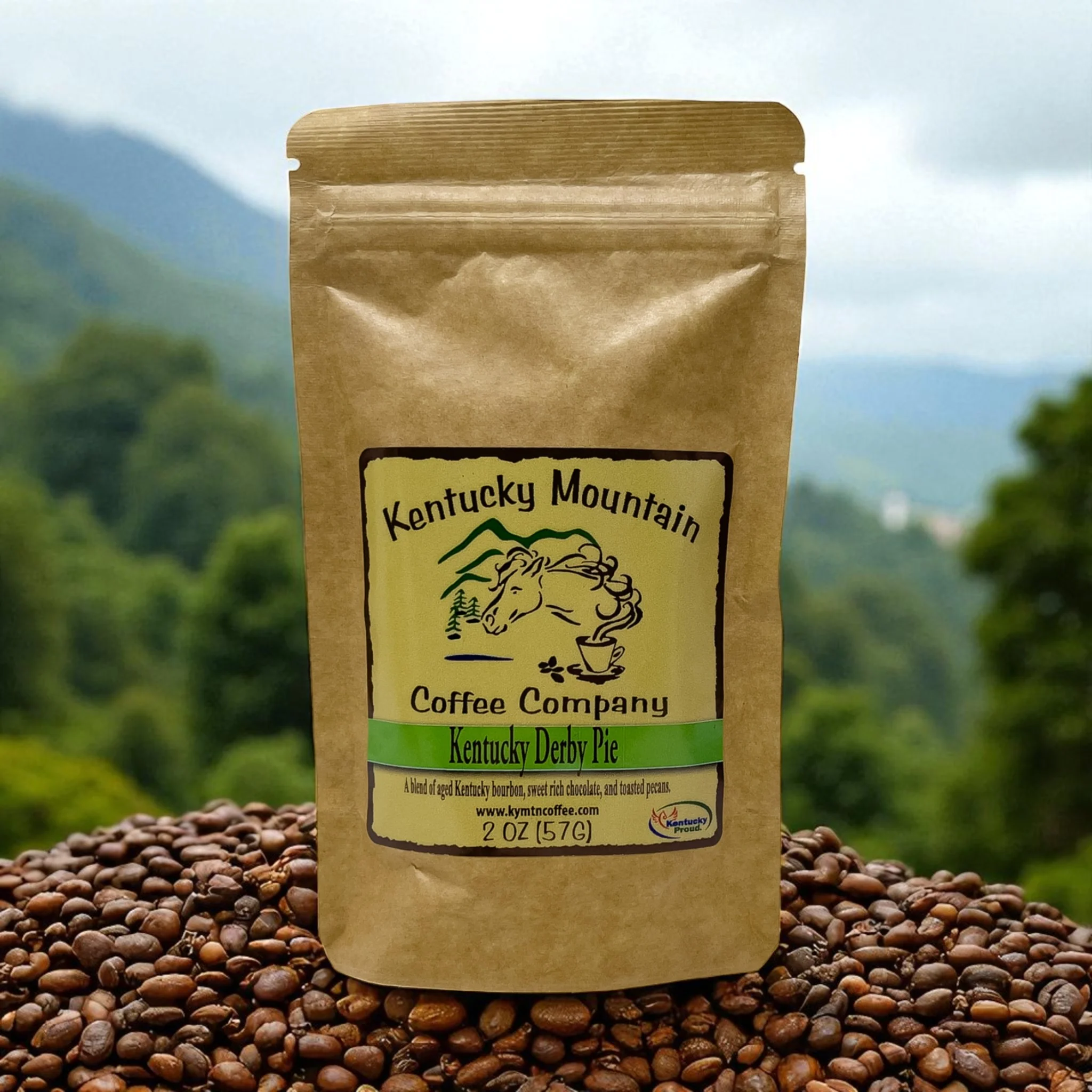 Kentucky Mountain Coffee – 2oz Flavored Coffees - Image 13