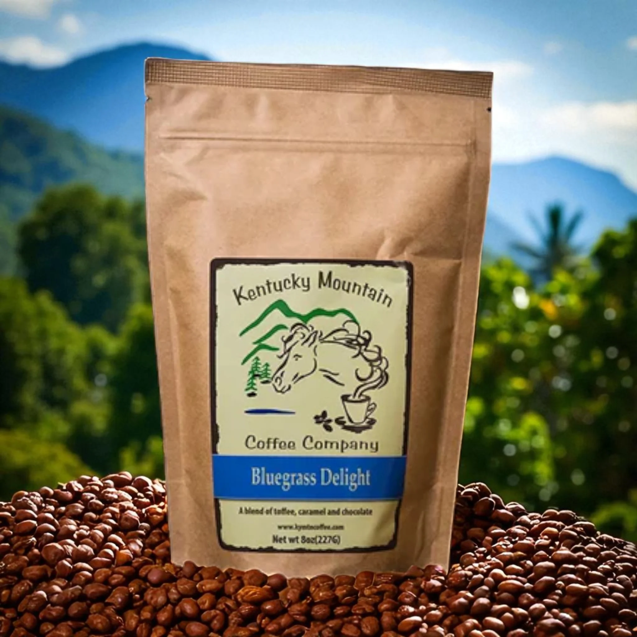 Kentucky Mountain Coffee – 2oz Flavored Coffees - Image 3