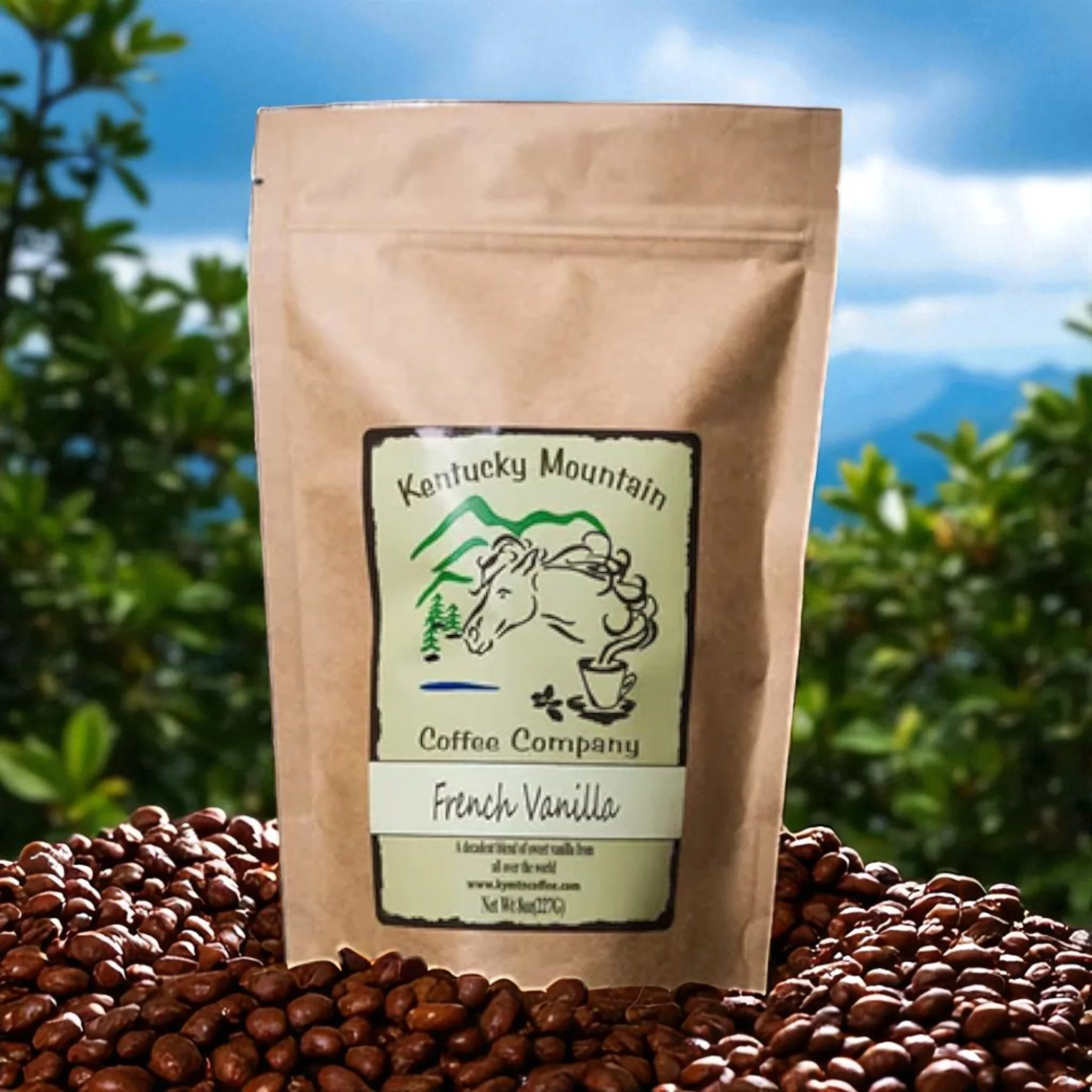 Kentucky Mountain Coffee – 2oz Flavored Coffees - Image 7