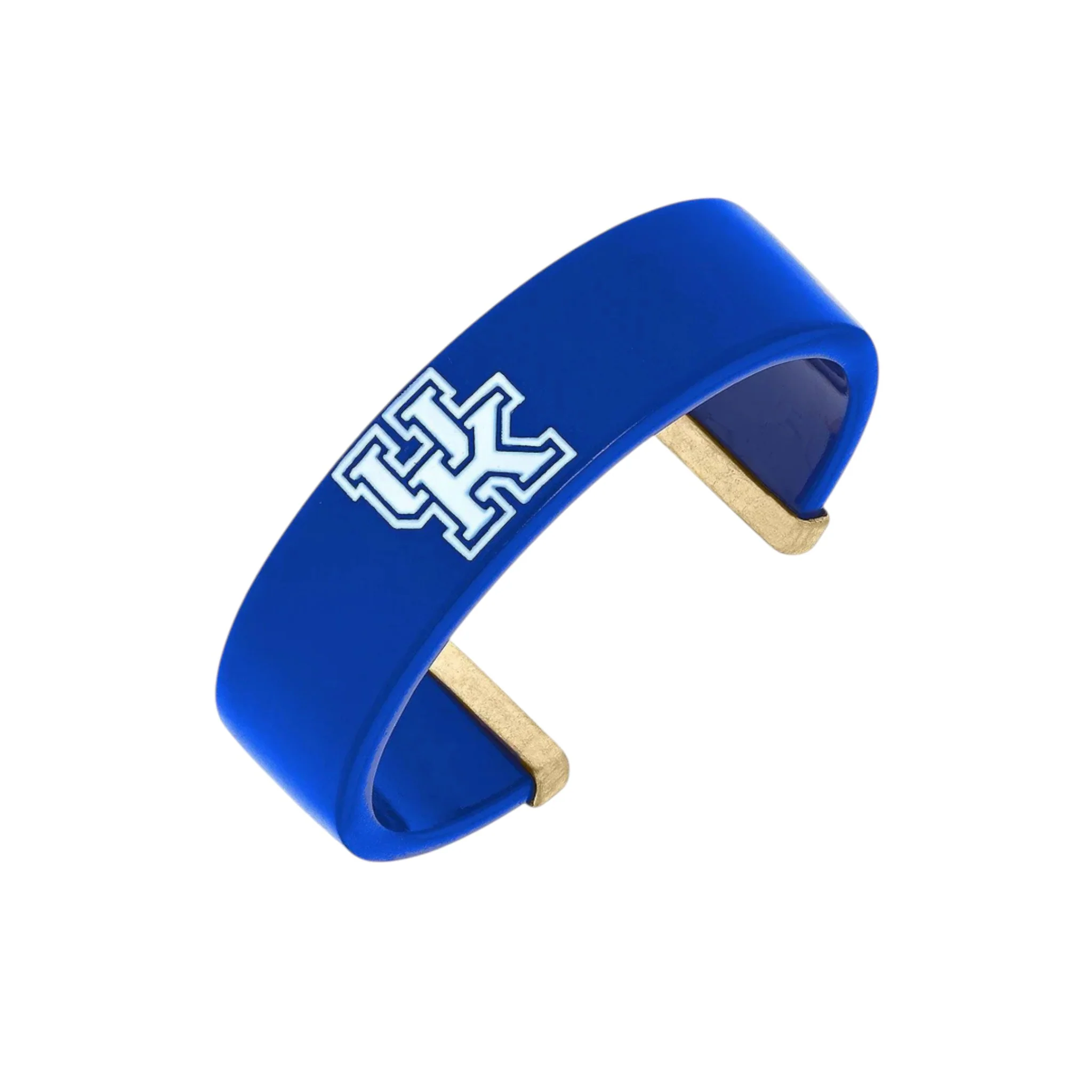 Kentucky Wildcats Resin Logo Cuff Bracelet – Blue