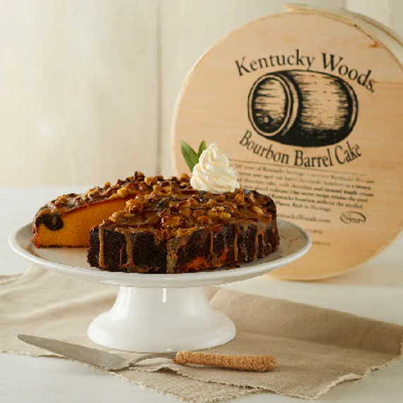 Kentucky Woods Bourbon Barrel Cake – Mini, Small, Medium, or Large - Image 2