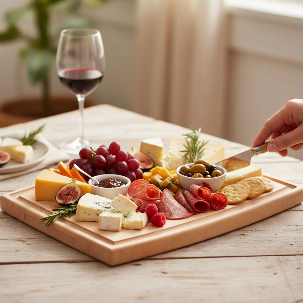 Louisville Skyline Maple Cutting Board | Kentucky Charcuterie Gift - Image 3