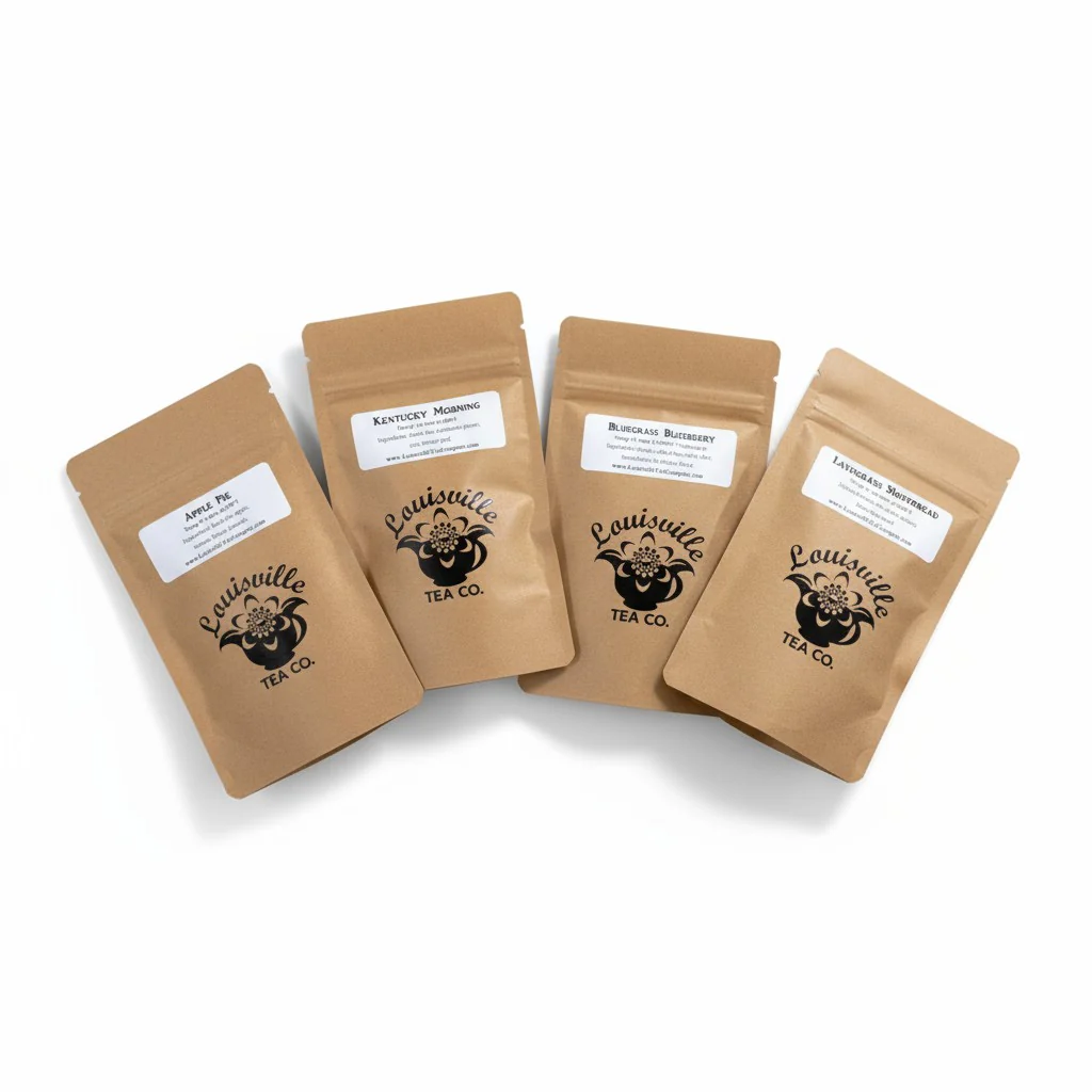 Louisville Tea Co. 50g Tea Pouches – 4 Flavors