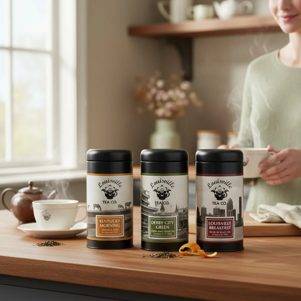Louisville Tea Co. Tea Tins – 3 Flavors - Image 2