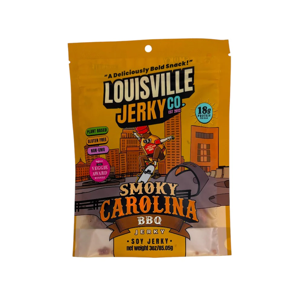 Louisville Vegan Jerky Co. | Plant-Based Jerky Snacks (3oz Bag) - Image 6