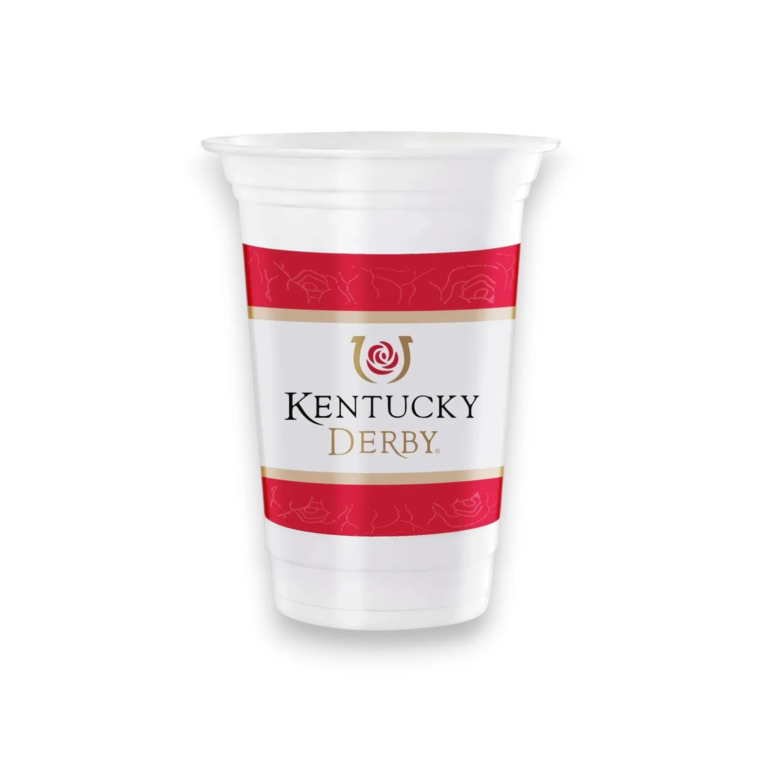 Official Kentucky Derby 16oz Plastic Cups | 16-Pack