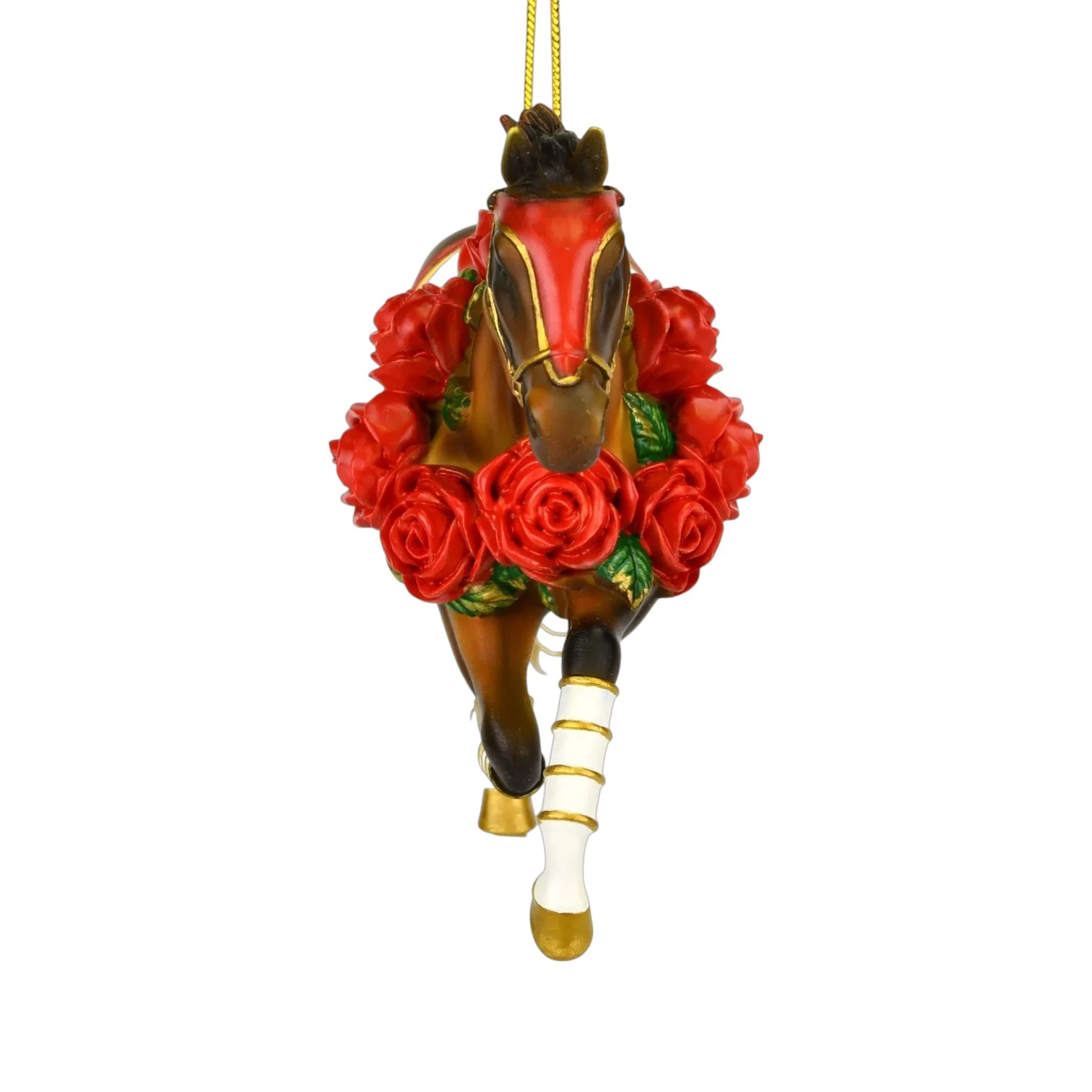 Official Kentucky Derby Racehorse Ornament – Run for the Roses - Image 3