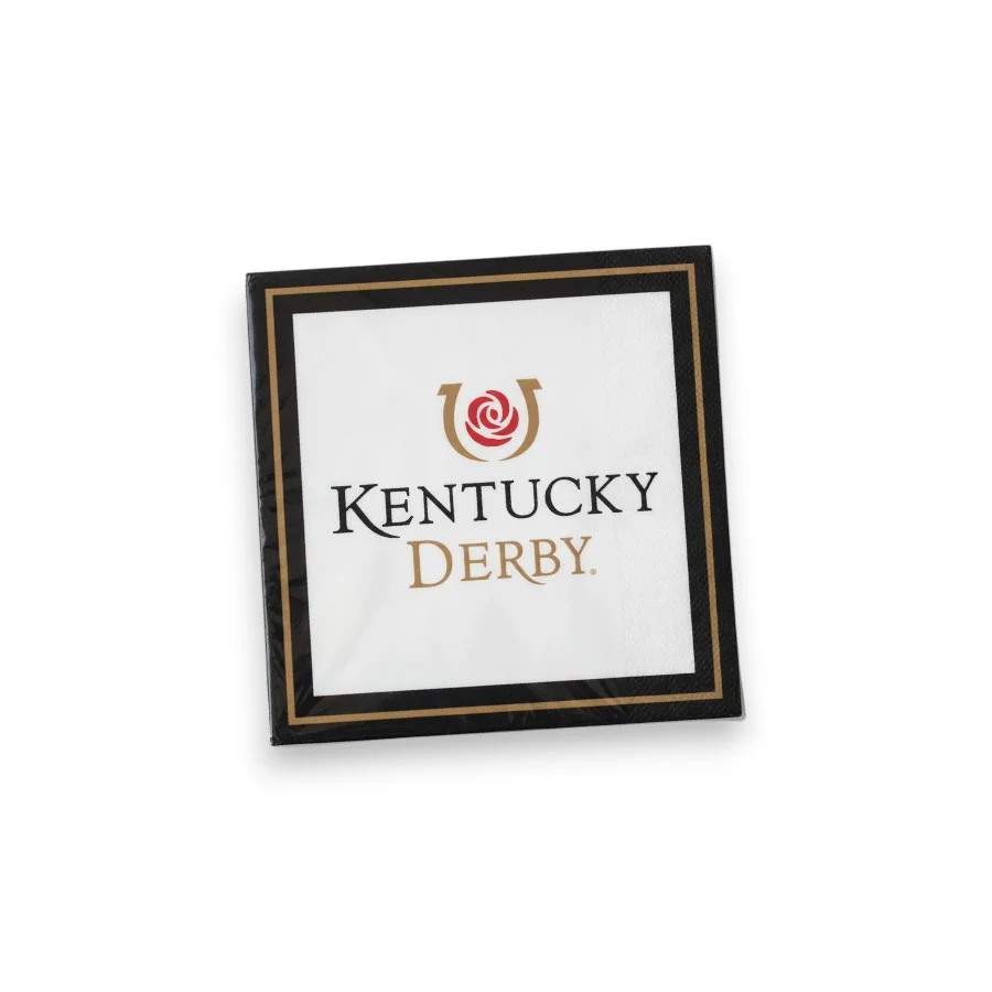 Official Kentucky Derby Signature Rose Paper Napkins (16-Pack)