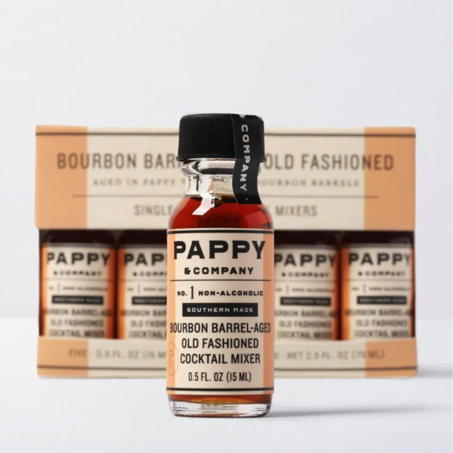 Pappy & Company Bourbon Barrel-Aged Old Fashioned Cocktail Mixer - Image 3
