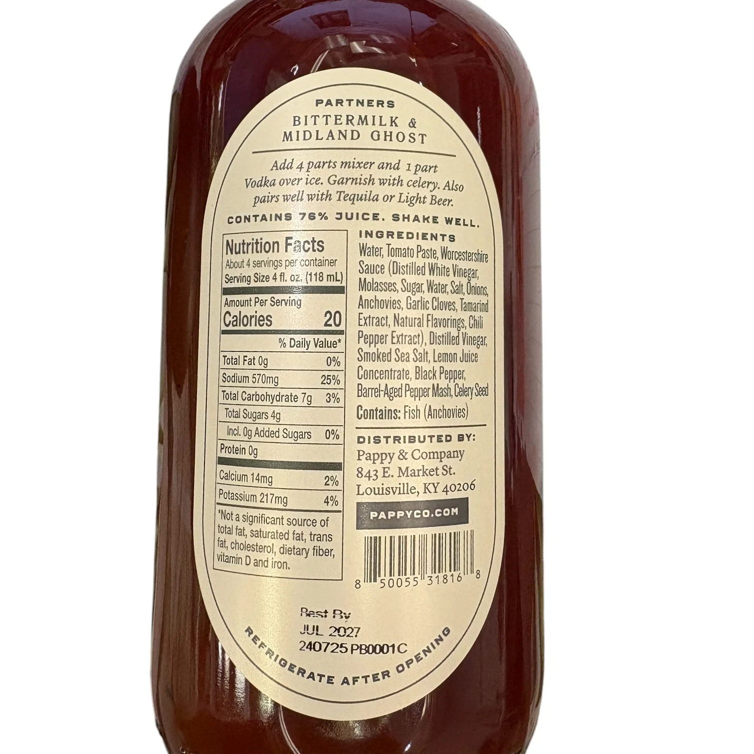 Pappy Van Winkle Bloody Mary Mix - Image 4