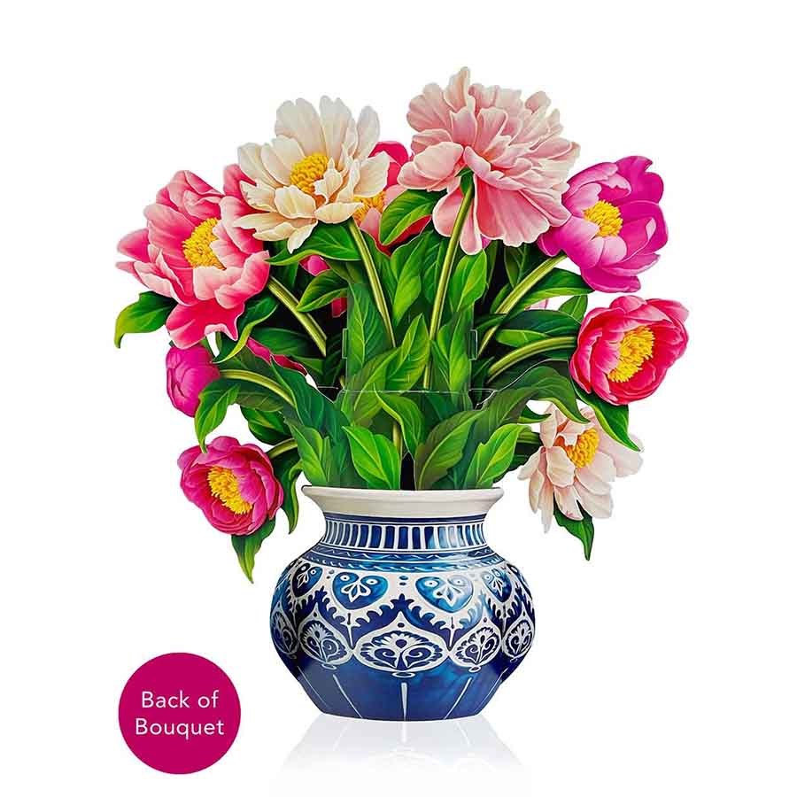 Peony Paradise Paper Flower Bouquet - Image 7