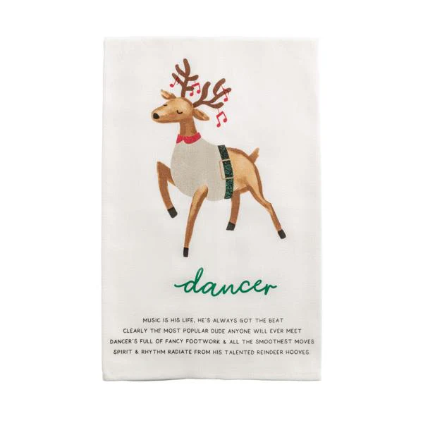Reindeer Poem Tea Towels – 9 Festive Designs - Image 5