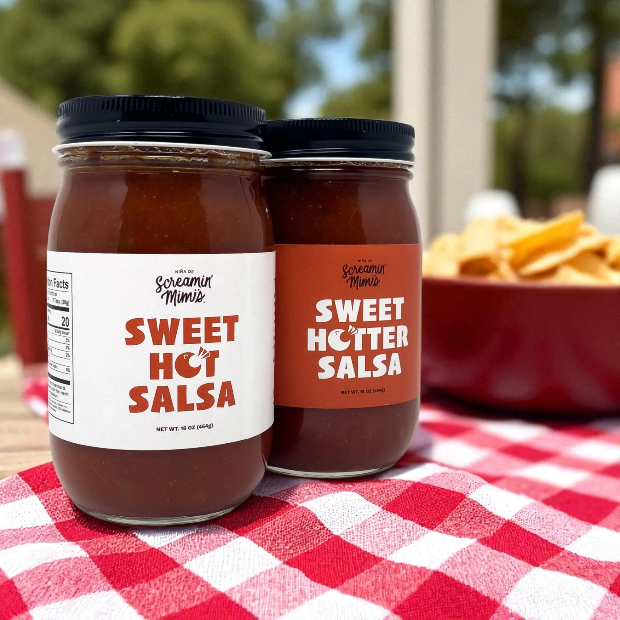 Screamin’ Mimi’s Sweet Hot or Sweet Hotter Salsa – 16 oz (Made in Kentucky)
