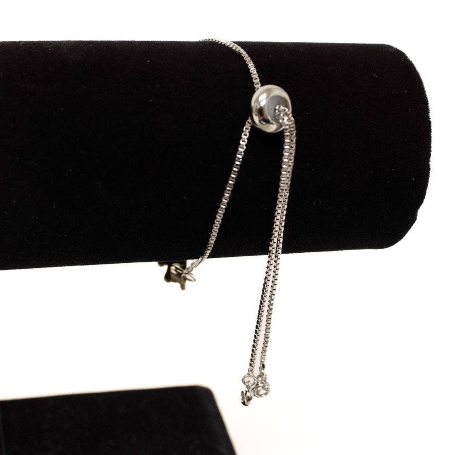 Silver Kentucky Shape Adjustable Bracelet - Image 3