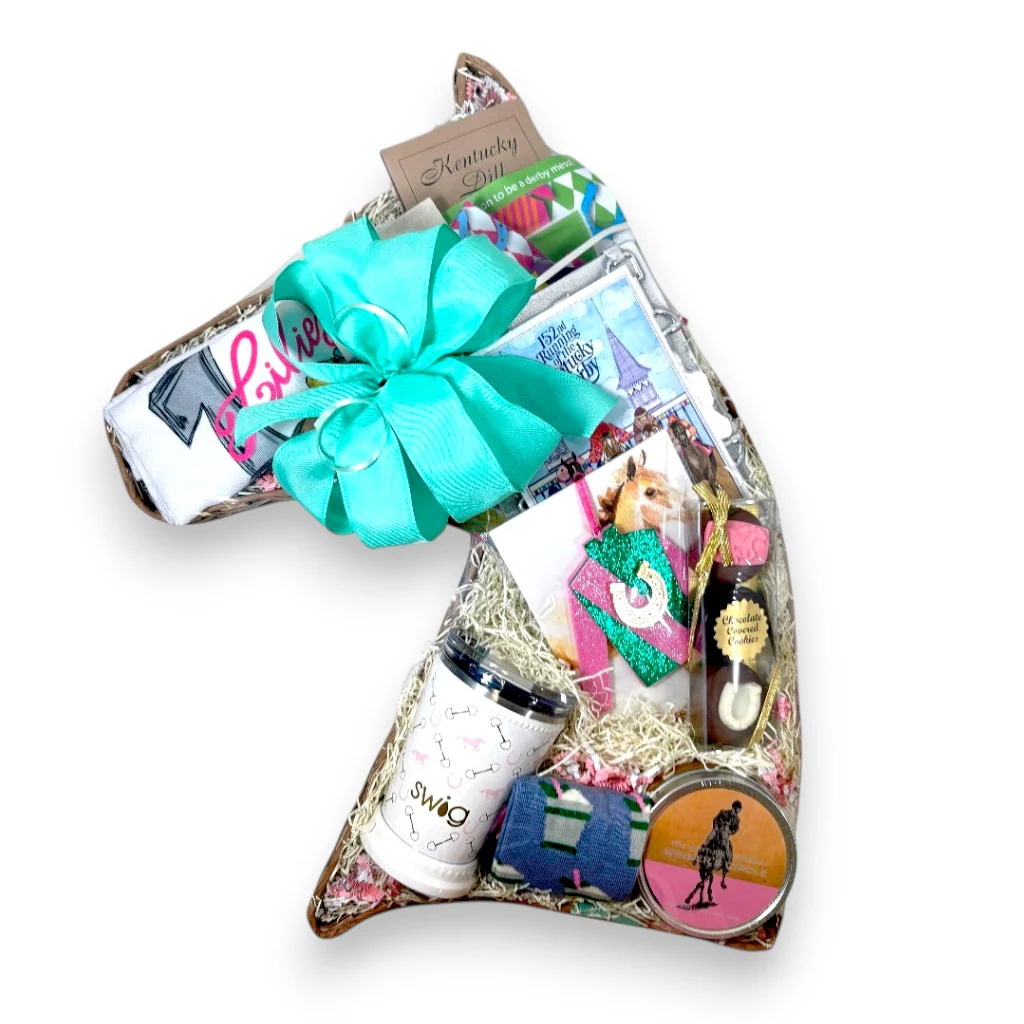 Southern Derby Charm Gift Basket