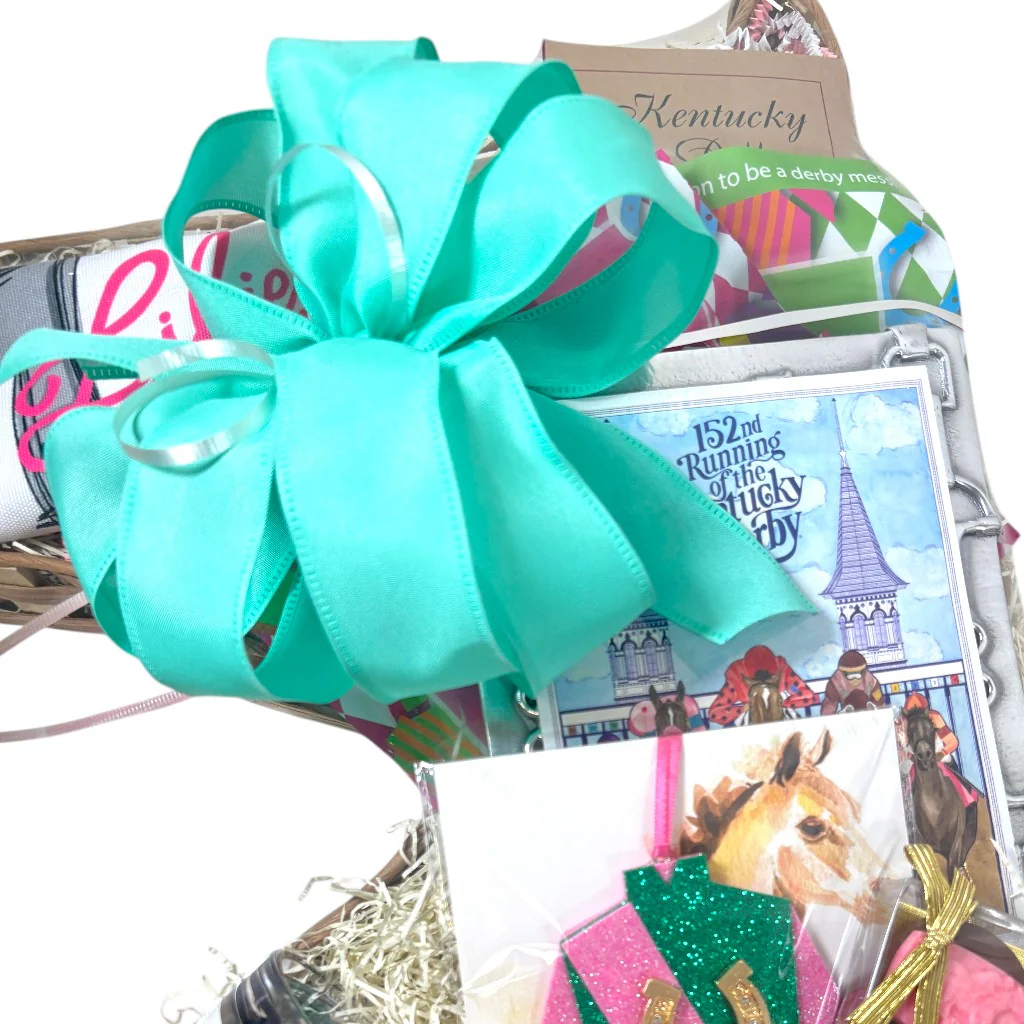 Southern Derby Charm Gift Basket - Image 11