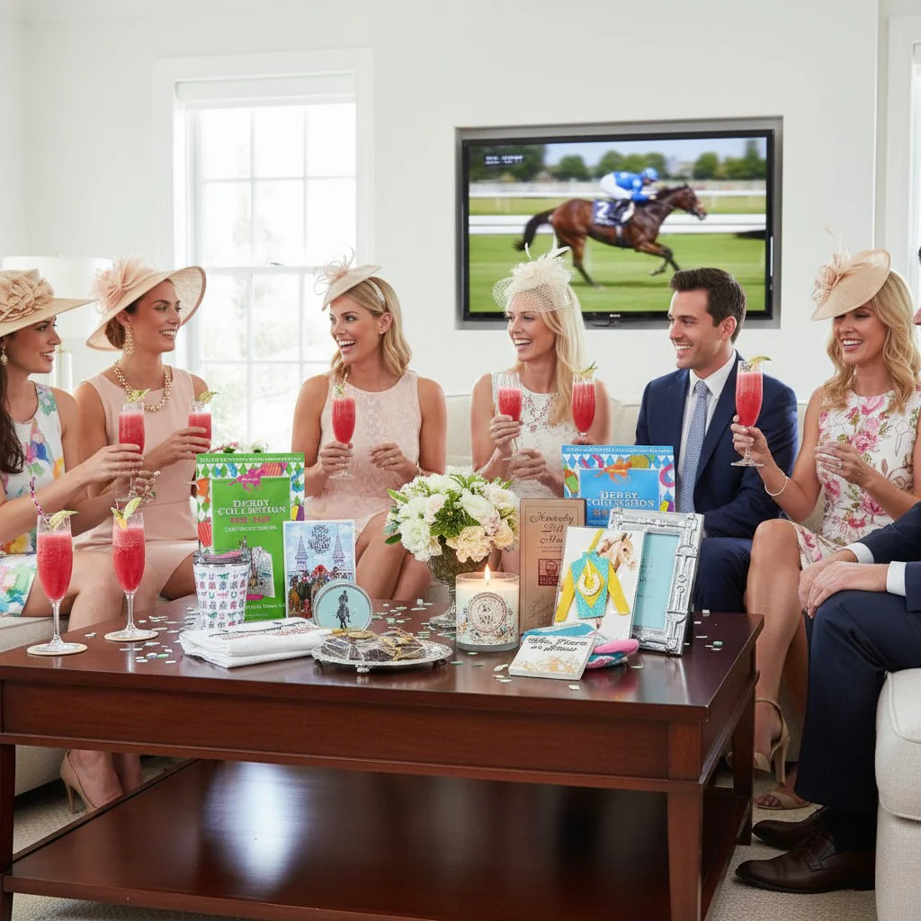 Southern Derby Charm Gift Basket - Image 2