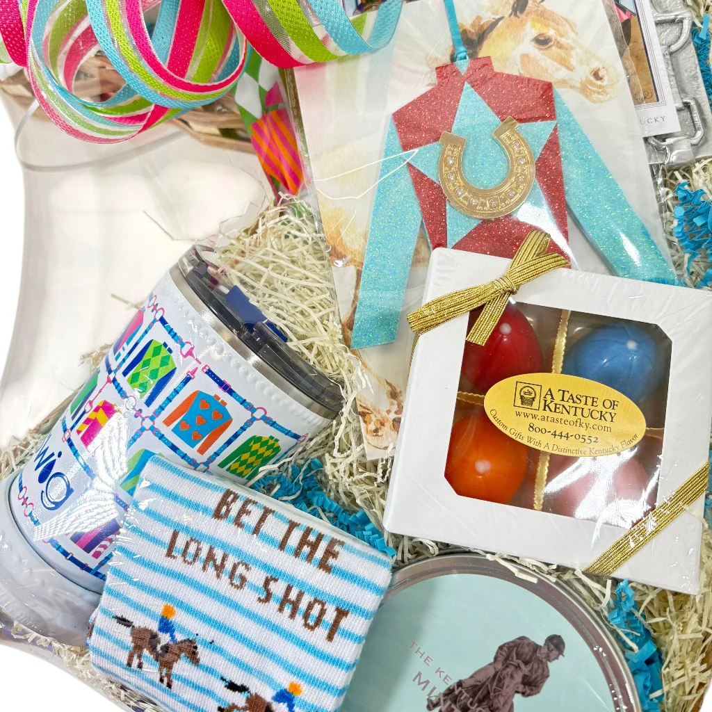 Southern Derby Charm Gift Basket - Image 9